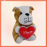 Dog with Heart Plush Toys  JVP-019