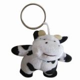 Cow Plush Keychain JKT-021